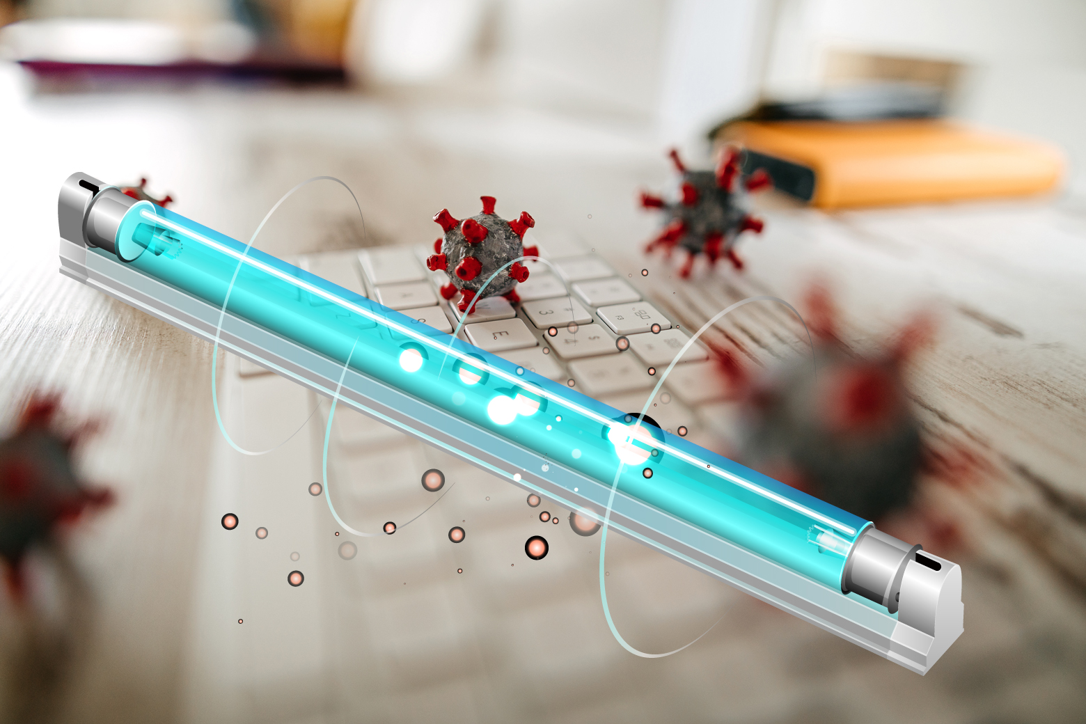Standard 120W/cm mercury UV lamp